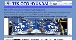 Desktop Screenshot of hyundaicikmayedekparca.net